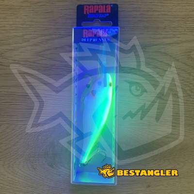 Rapala Shad Rap 09 Silver Fluorescent Chartreuse - SR09 SFC - UV