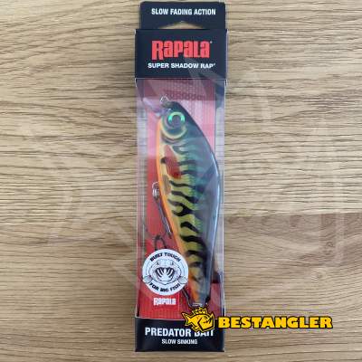 Rapala Super Shadow Rap 11 Hot Tiger Pike - SSDR11 HTIP