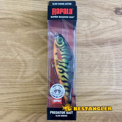 Rapala Super Shadow Rap 16 Hot Tiger Pike - SSDR16 HTIP