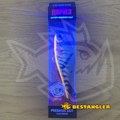 Rapala Super Shadow Rap 16 Hot Tiger Pike - SSDR16 HTIP - UV