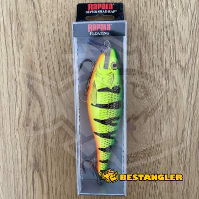 Rapala Super Shad Rap 14 Fire Perch - SSR14 FP