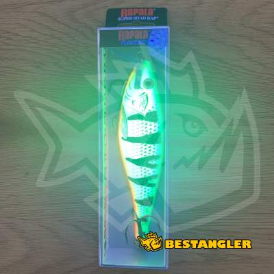 Rapala Super Shad Rap 14 Fire Perch - SSR14 FP - UV