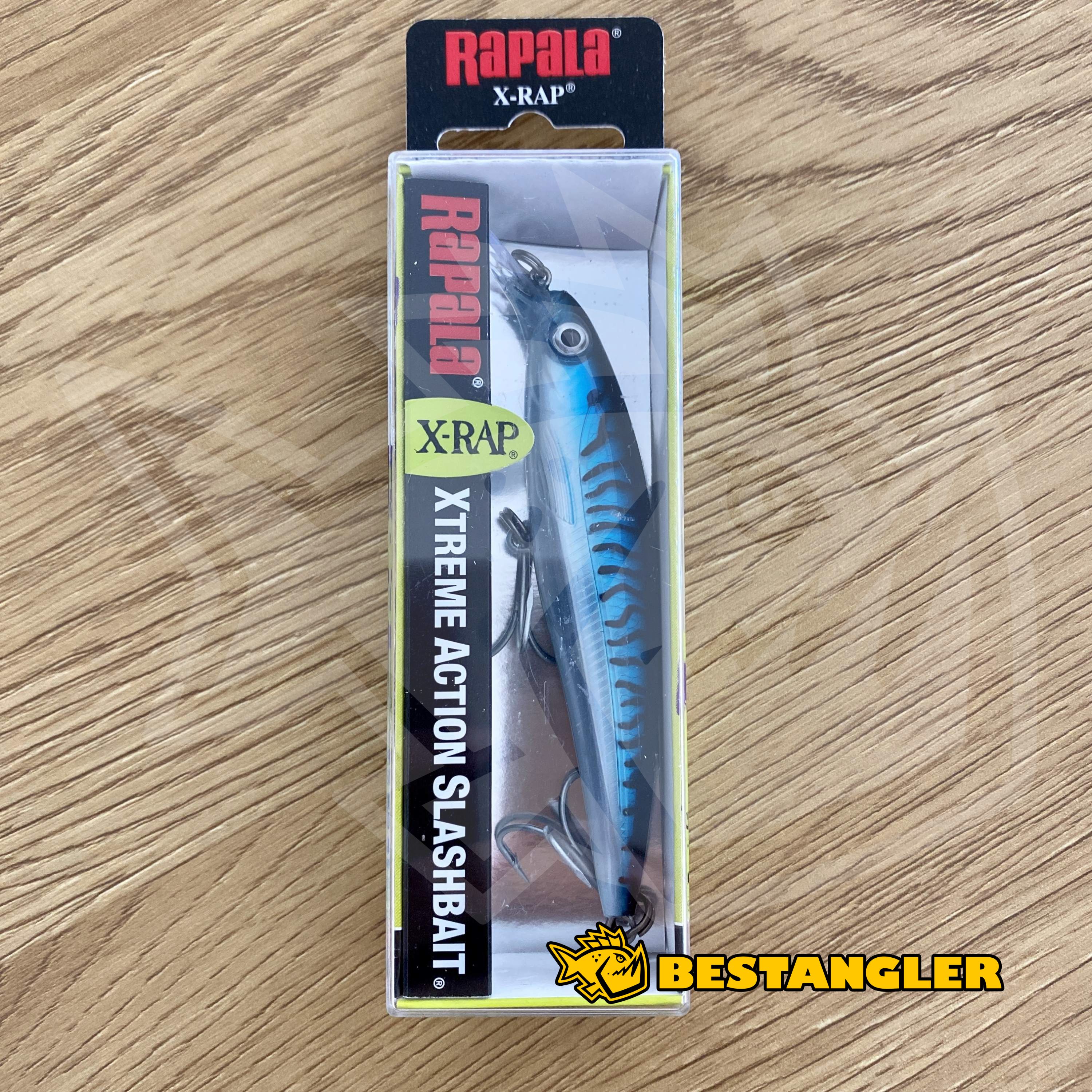 Rapala X-Rap Saltwater 10 Silver Blue Mackerel