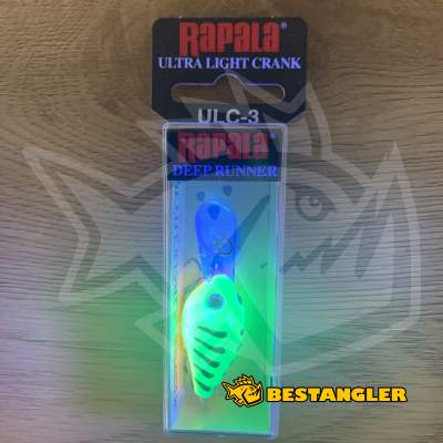 Rapala Ultra Light Crank 03 Firetiger - ULC03 FT - UV