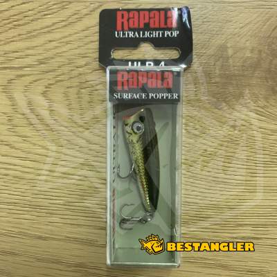 Rapala Ultra Light Pop 04 Gold Chrome - ULP04 GCH