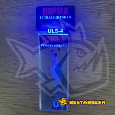 Rapala Ultra Light Shad 04 Glass Dot Ayu UV - ULS04 GDAU - UV