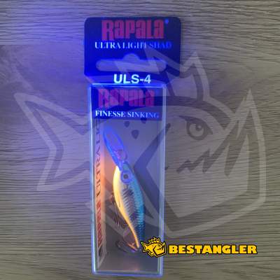 Rapala Ultra Light Shad 04 Silver Blue - ULS04 SB - UV