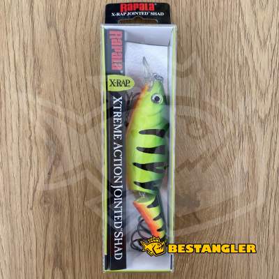 Rapala X-Rap Jointed Shad 13 Fire Perch - XJS13 FP