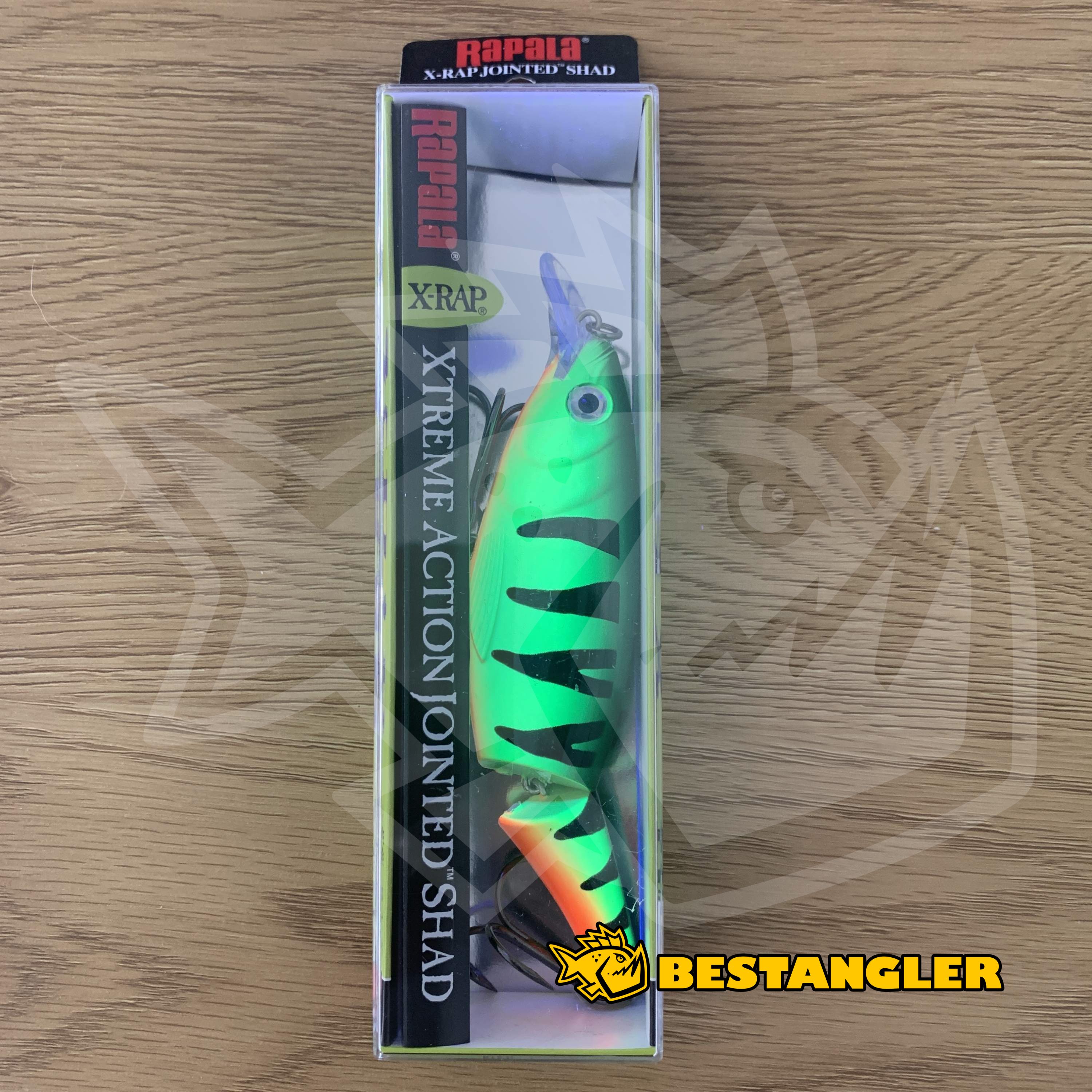 Rapala X-Rap Jointed Shad 13 Fire Perch | BESTANGLER.com