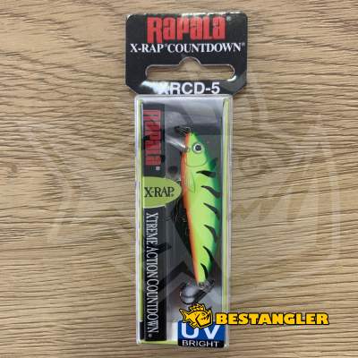 Rapala X-Rap Countdown 05 Firetiger UV - XRCD05 FTU