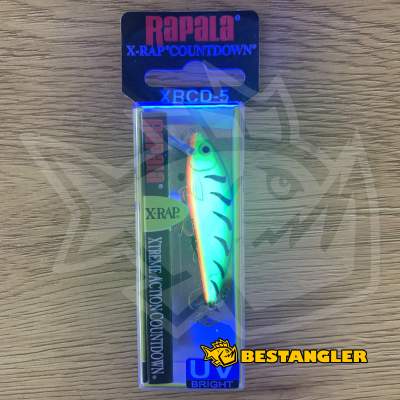 Rapala X-Rap Countdown 05 Firetiger UV - XRCD05 FTU - UV