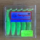 Sawamura One Up Shad 5" #086 Apple Green Chart - UV