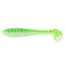 Keitech FAT Swing Impact 3.8" Chartreuse Pepper Shad - CT#30