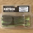 Keitech Swing Impact 4.5" Green Pumpkin Chartreuse - #401