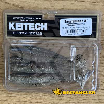 Keitech Easy Shiner 4" Gold Flash Minnow - #417