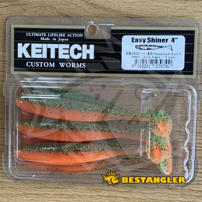 Keitech Easy Shiner 4" Fire Tiger - #449