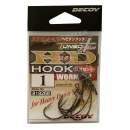 DECOY Worm 117 HD Hook Offset #1 - 818268