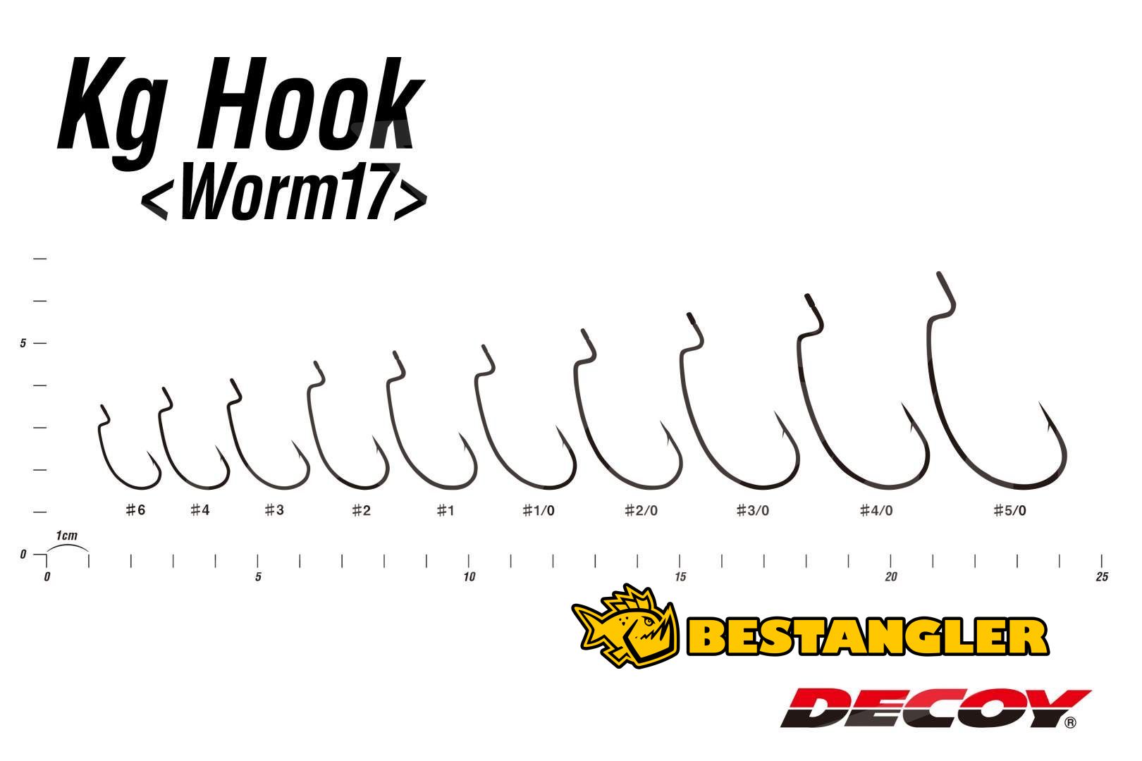 DECOY Worm 17 Kg Hook #4
