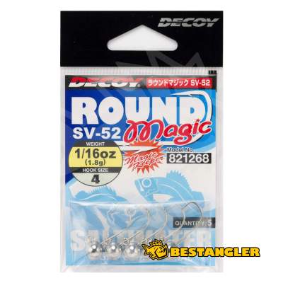 Jig heads DECOY SV-52 Round Magic #3