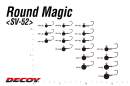 Jig heads DECOY SV-52 Round Magic #3