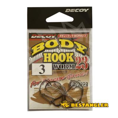 DECOY Worm 23 Body Hook #3