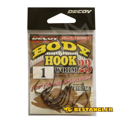 DECOY Worm 23 Body Hook #1 - 819746