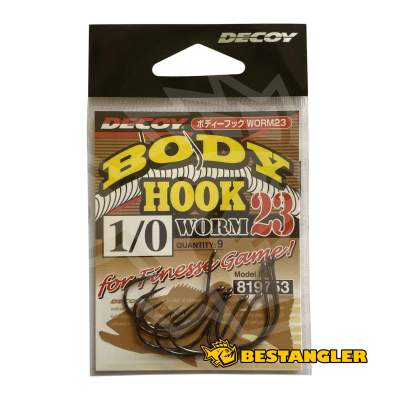 DECOY Worm 23 Body Hook #1/0 - 819753