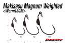 DECOY Worm 130M Makisasu Hook Magnum Weighted #6/0 - 405727