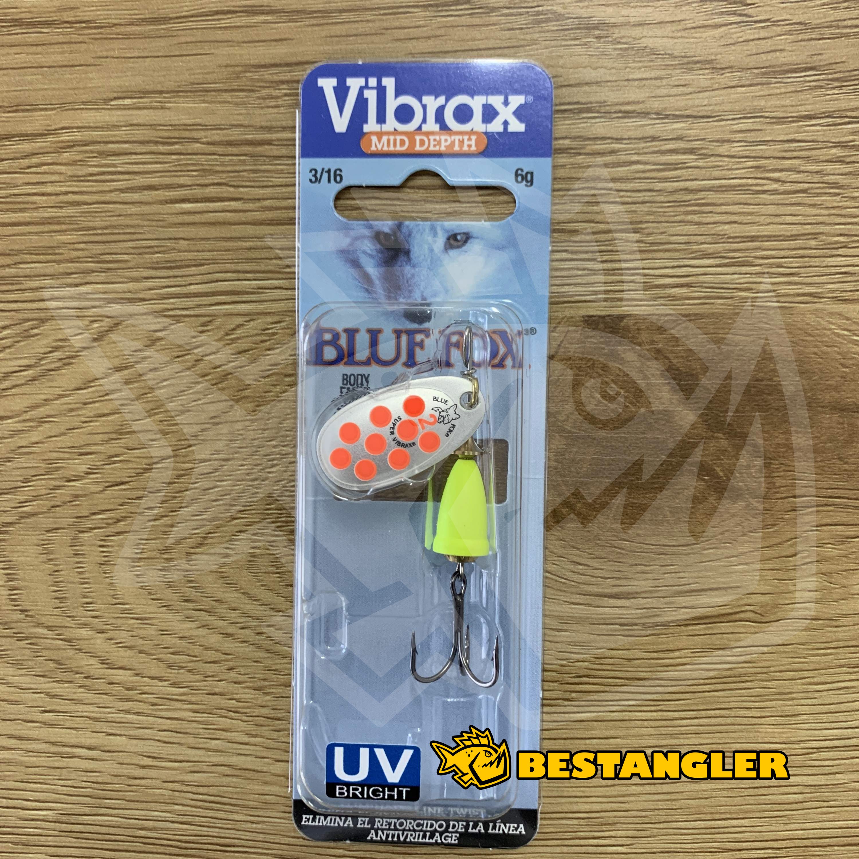 Spinner Blue Fox Vibrax UV #2 SOYU