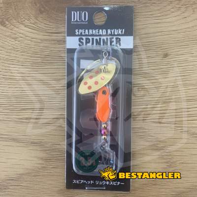 DUO Spearhead Ryuki Spinner 3.5g Fluorescent Orange ACC0590