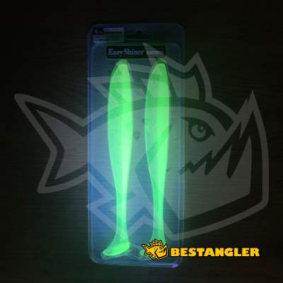 Keitech Easy Shiner 8" Chartreuse Shad - CT#13 - UV