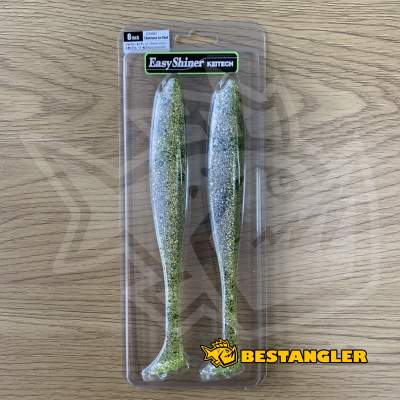 Keitech Easy Shiner 8" Chartreuse Ice Shad - CT#28