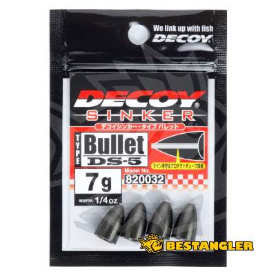 DECOY DS-5 Sinker type Bullet