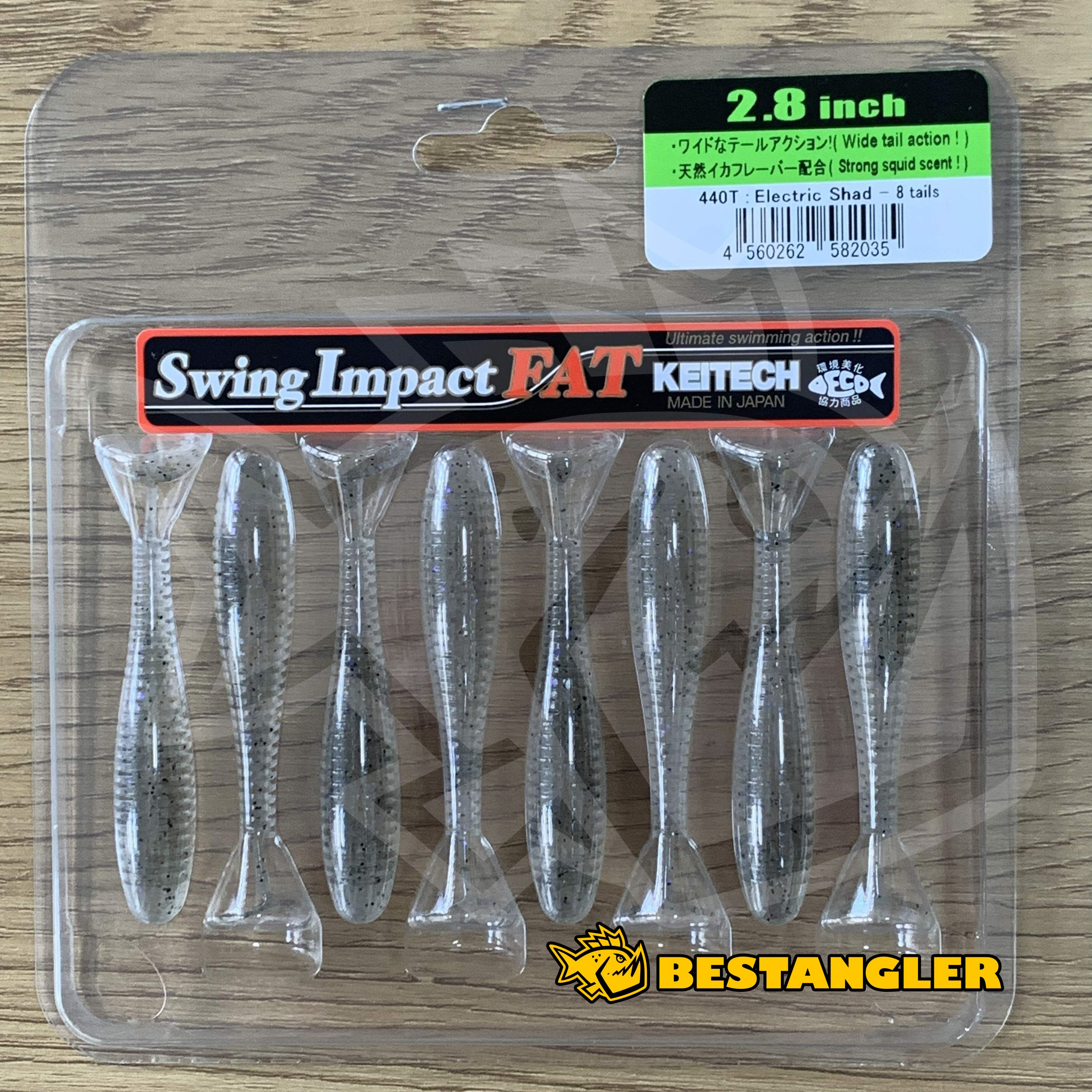 Keitech FAT Swing Impact 2.8 Electric Shad