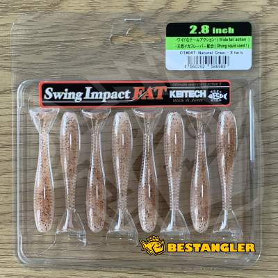 Keitech FAT Swing Impact 2.8" Natural Craw - CT#04