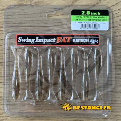 Keitech FAT Swing Impact 2.8" Arkansas Shiner - CT#02