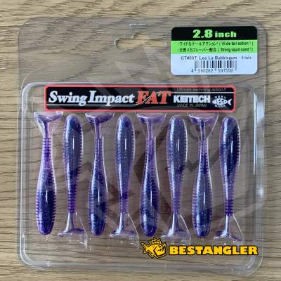 Keitech FAT Swing Impact 2.8" Lee La Bubblegum - CT#09