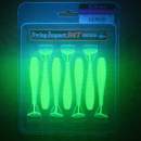 Keitech FAT Swing Impact 3.3" Chartreuse Shad - CT#13 - UV