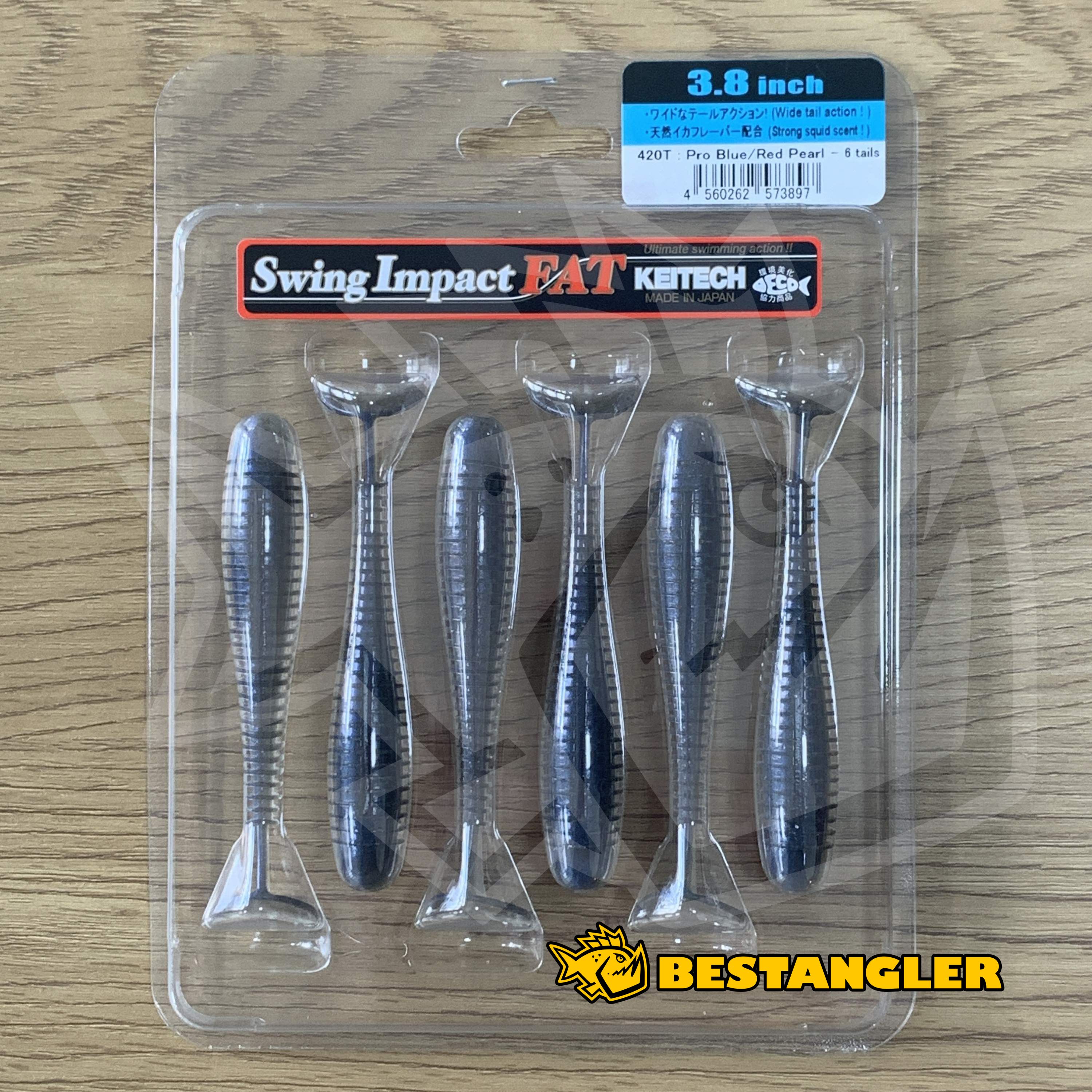 ＊Cheeky Flora（チキフローラ）＊ Keitech FAT Swing Impact 3.8