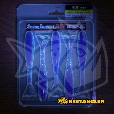 Keitech FAT Swing Impact 4.8" Sexy Hering - BA#04 - UV1