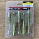 Keitech FAT Swing Impact 4.8" Chartreuse Ice Shad - CT#28