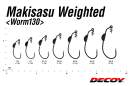 DECOY Worm 130 Makisasu Weighted #2/0 - 829103