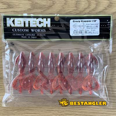 Keitech Crazy Flapper 2.8" Delta Craw - #407