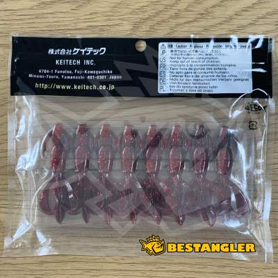 Keitech Crazy Flapper 2.8" Black Cherry - #411