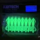 Keitech Crazy Flapper 2.8" Toxic Chart - LT#25 - UV1
