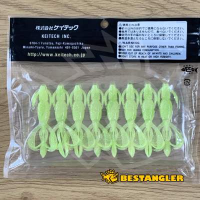 Keitech Crazy Flapper 2.8" Toxic Chart - LT#25