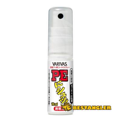 Spray for braided lines Varivas PE-ni-shu! 18ml