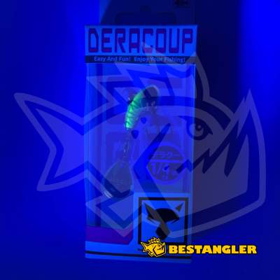 Jackall Deracoup 24 mm 1/4 oz 7 g HL Chart Back Tiger - UV