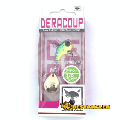 Jackall Deracoup 26 mm 3/8 oz 10 g Blue Back Chartreuse