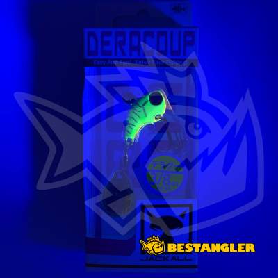 Jackall Deracoup 26 mm 3/8 oz 10 g Blue Back Chartreuse - UV